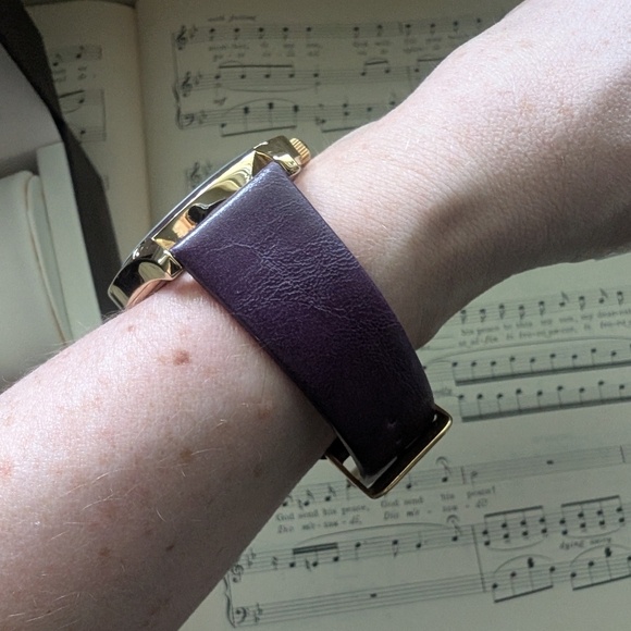 Anne Klein Purple and Gold Women's Watch - Picture 2 of 16